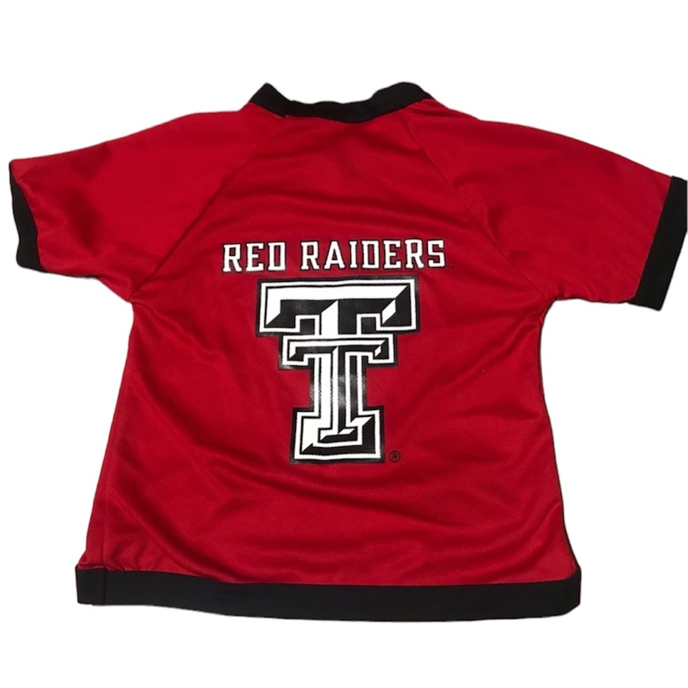 New All Star Dogs Texas Tech Red Raiders Dog Jersey - Size Large